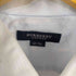 バーバリーロンドン BURBERRY LONDON リネン混 片ポケ レギュラーカラーシャツ メンズ 41-86