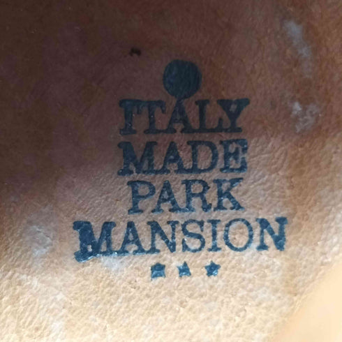 itary made park mansion レザーロングブーツ レディース 36.5