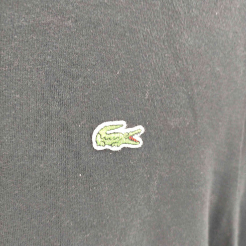 ラコステ LACOSTE ロゴ刺繍 コットン Vネック L/S カットソー レディース 3