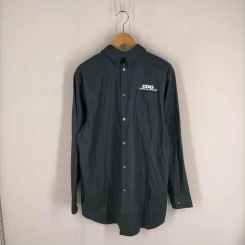 シーディージーコムデギャルソン CDG COMME des GARCONS CDGロゴ バックトゥフロント シャツ メンズ JPN:L