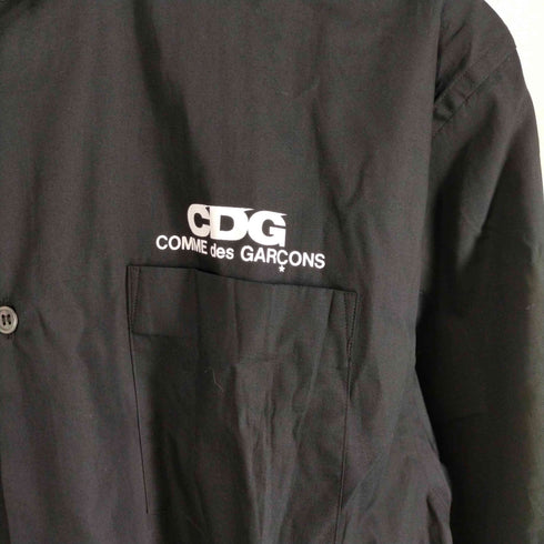 シーディージーコムデギャルソン CDG COMME des GARCONS CDGロゴ バックトゥフロント シャツ メンズ JPN:L