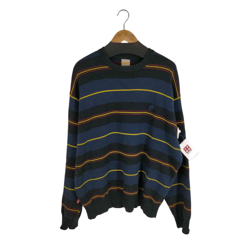 クーキー KOOKYN クルーネック マルチボーダーニット メンズ