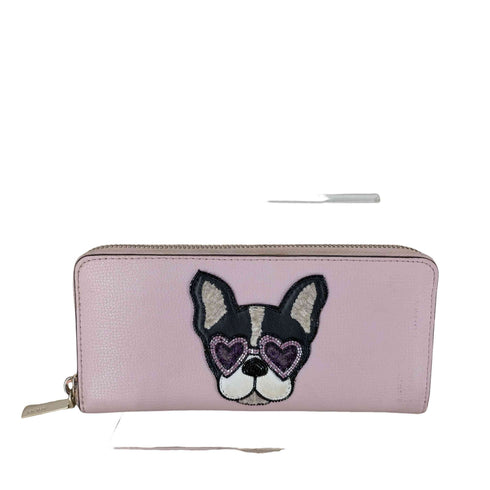ケイトスペード Kate spade ブルドッグデザイン長財布 レディース