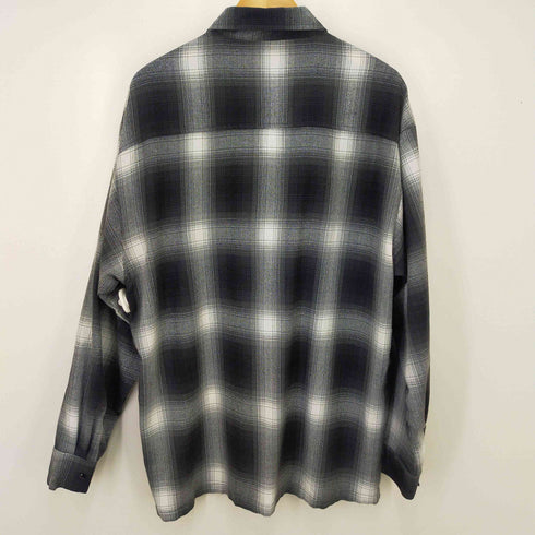 キャルトップ CALTOP USA製 開襟ネルシャツ メンズ L
