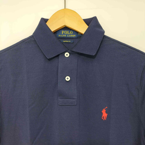 ポロラルフローレン POLO RALPH LAUREN CUSTOM FIT ポニー刺繍 ポロシャツ メンズ import:XS