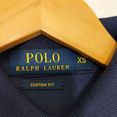 ポロラルフローレン POLO RALPH LAUREN CUSTOM FIT ポニー刺繍 ポロシャツ メンズ import:XS