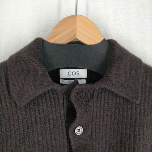 コス COS ウール カシミヤ混 ポロシャツ メンズ JPN:M