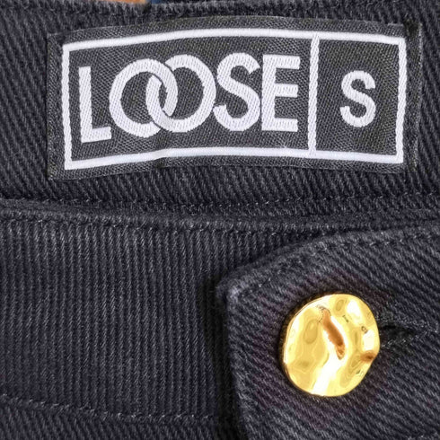 ルース Loose 裾サイドジップ ダブルニー ペインターパンツ メンズ JPN:S