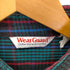 ウェアガード Wear Guard 80S~90S マルチチェック フラップポケット L/S シャツ メンズ