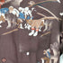 ケニントン kennington 70S~80S アメフト柄 アロハシャツ メンズ import:L