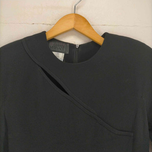 ジャンニヴェルサーチ GIANNI VERSACE フロントスリットワンピース レディース JPN:40
