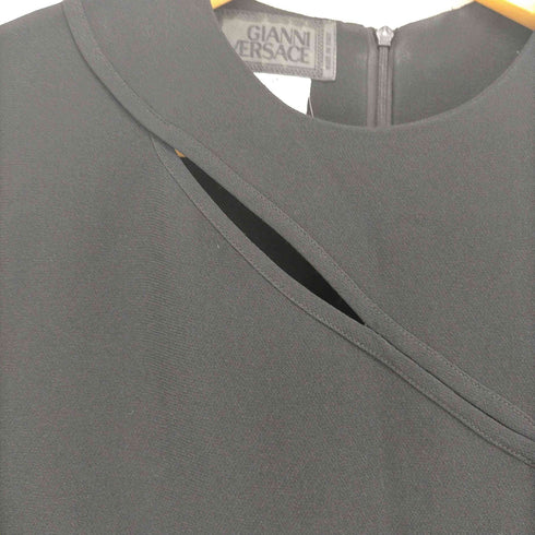 ジャンニヴェルサーチ GIANNI VERSACE フロントスリットワンピース レディース JPN:40