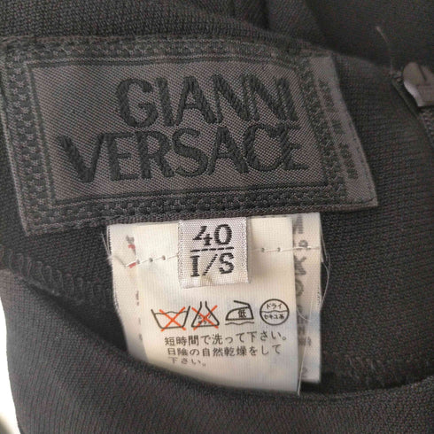 ジャンニヴェルサーチ GIANNI VERSACE フロントスリットワンピース レディース JPN:40