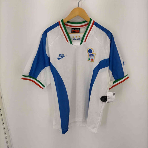 ナイキ NIKE 90S 95年製 UK製 イタリア ゲームシャツ メンズ JPN:L