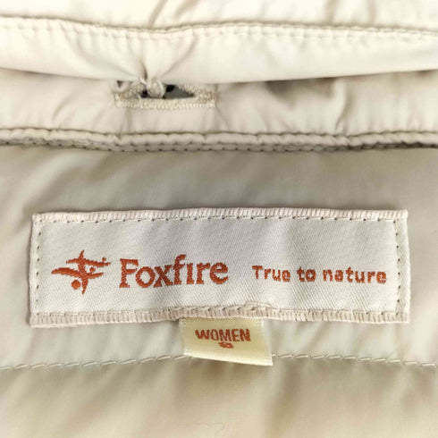 フォックスファイヤー foxfire フード着脱 フェイクファー ダウンコート レディース JPN:S