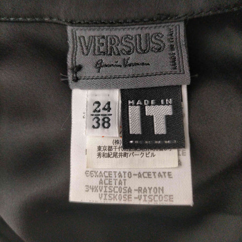 ヴェルサーチ VERSACE MADE IN ITALY 刺繍デザインタイトワンピース レディース JPN:38