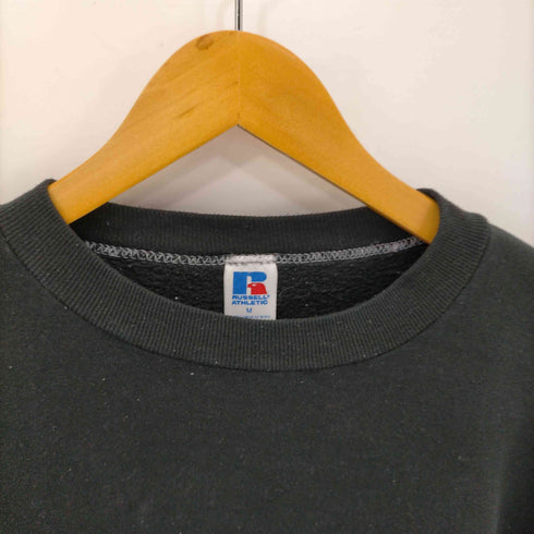 ラッセルアスレチック RUSSELL ATHLETIC 90S~00S MADE IN USA パープルステッチ ブラックスウェット メンズ import:M