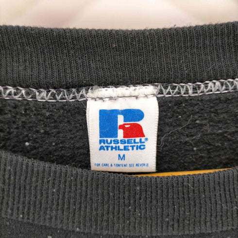 ラッセルアスレチック RUSSELL ATHLETIC 90S~00S MADE IN USA パープルステッチ ブラックスウェット メンズ import:M