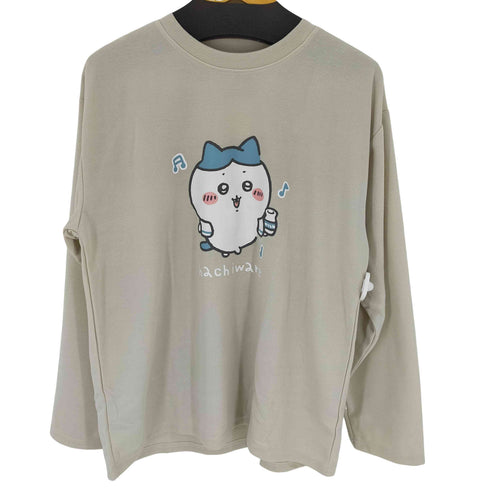 フロントプリントカットソー ロングTシャツ メンズ JPN:L