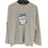 フロントプリントカットソー ロングTシャツ メンズ JPN:L