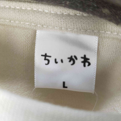 フロントプリントカットソー ロングTシャツ メンズ JPN:L