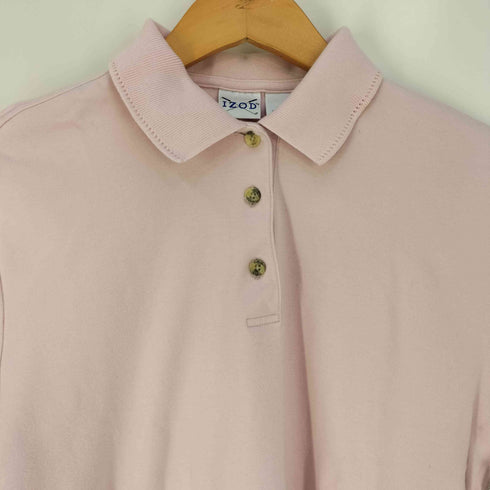 アイゾッドラコステ IZOD LACOSTE コットンポロシャツ レディース import:S