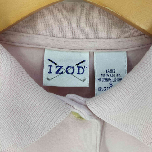 アイゾッドラコステ IZOD LACOSTE コットンポロシャツ レディース import:S