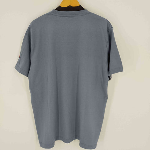 エンボス加工 クルーネックカットソー メンズ 3XL