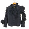 イッセイミヤケ ISSEY MIYAKE 03AW フリンジデザインコットンブラウス レディース JPN:2