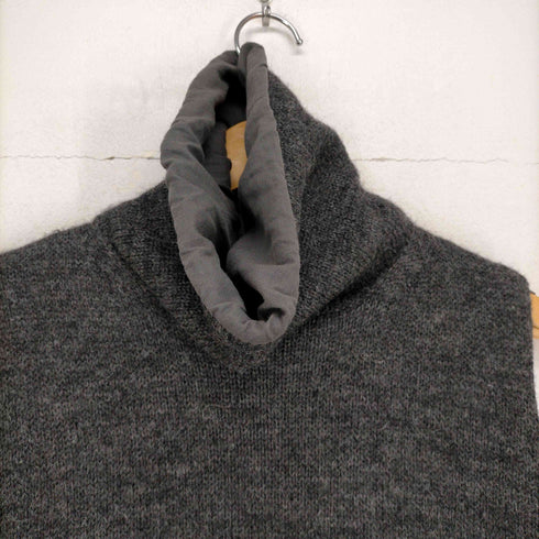 ジュンヤワタナベコムデギャルソン JUNYA WATANABE COMME des GARCONS AD1998 98AW コットン×ウール タートルネックノースリーブニット レディース