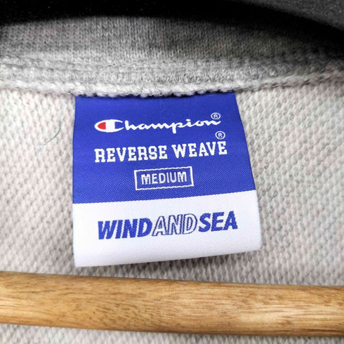 ウィンダンシー WIND AND SEA バースウィーブ(R) ショートスリーブハーフジップスウェットシャツ メンズ JPN:M