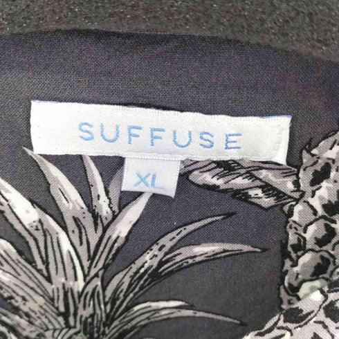 SUFFUSE フルーツ柄 レーヨンシャツ メンズ JPN:XL