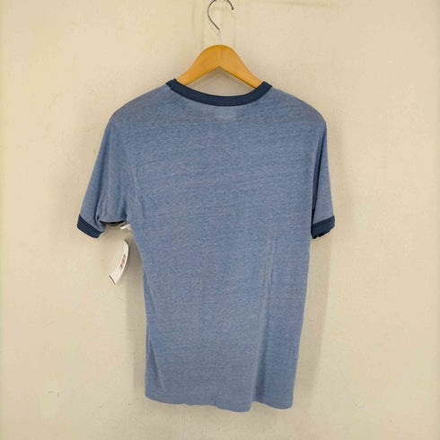 ヘインズ Hanes USA製 ゴーストプリント ムービー リンガーTシャツ メンズ import:M