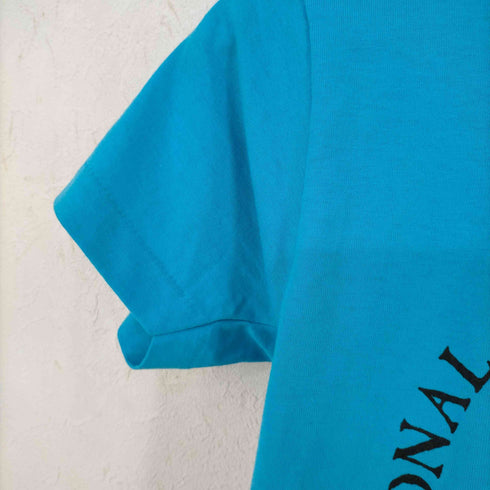スクリーンスターズ SCREEN STARS USA製 NATIONAL INDIAN YOUTH COUNCIL インディアンプリント クルーネックTシャツ レディース 14-16