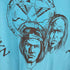 スクリーンスターズ SCREEN STARS USA製 NATIONAL INDIAN YOUTH COUNCIL インディアンプリント クルーネックTシャツ レディース 14-16