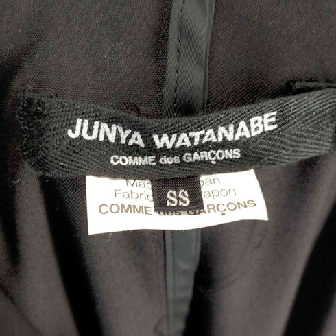 ジュンヤワタナベコムデギャルソン JUNYA WATANABE COMME des GARCONS AD2007 素材切り替え アンサンブルコート レディース SS