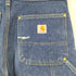 カーハート Carhartt DUNGAREE FIT DOUBLE FRONT DENIM WORK PANT メンズ 31X32