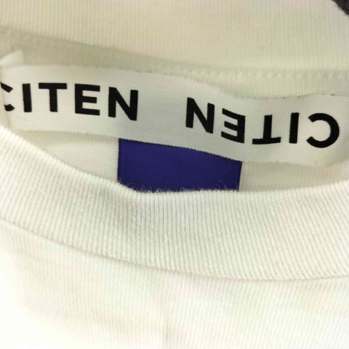 シテン CITEN GIZAコットン テーパード Tシャツ メンズ JPN:M
