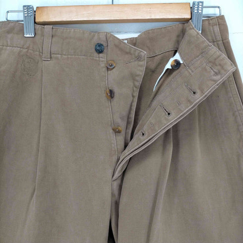 ヴァレンティノ Valentino 80S~ シンチバック モールスキン コットンスラックス MADE IN ITALY メンズ 31