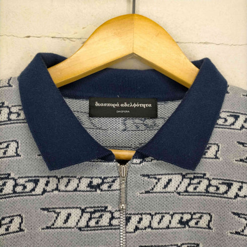 ディアスポラスケートボーズ Diaspora Skateboards 23SS All-Over Knit Polo メンズ JPN:L