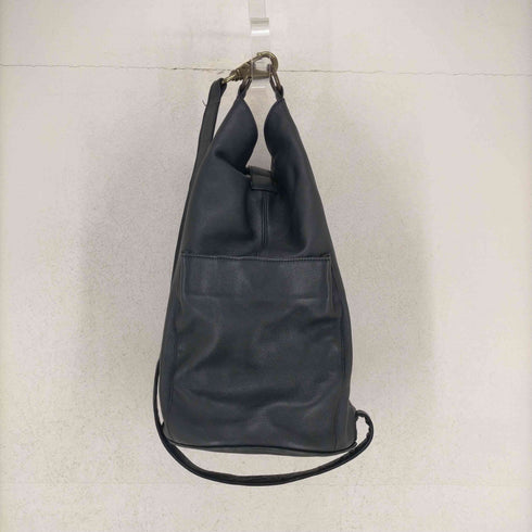 ダナキャランニューヨーク DKNY 90S レザー巾着ショルダーバッグ メンズ