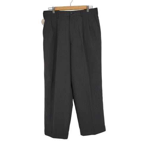 コムデギャルソンオムドゥ COMME des GARCONS HOMME DEUX AD2001 02SS ウールポリ 2タックスラックス メンズ X