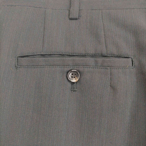 コムデギャルソンオムドゥ COMME des GARCONS HOMME DEUX AD2001 02SS ウールポリ 2タックスラックス メンズ X