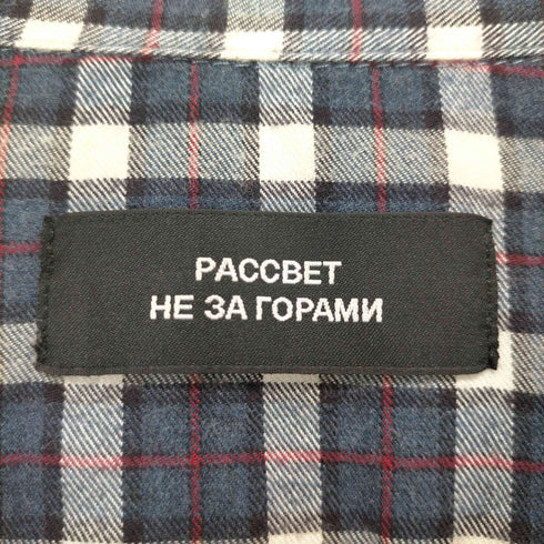 ラスベート PACCBET ロゴ刺繍オックスフォードシャツ メンズ JPN:XS