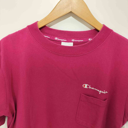 チャンピオン Champion ロゴ刺繍ポケット付きクルーネックTシャツ メンズ JPN:M