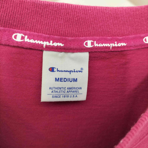 チャンピオン Champion ロゴ刺繍ポケット付きクルーネックTシャツ メンズ JPN:M