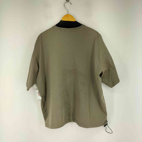 BLATTINO フロントロゴ刺繍 S/S Tシャツ ドローコード付き メンズ JPN:2
