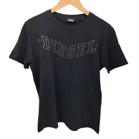ディーゼル DIESEL ロゴプリントクルーネックTシャツ レディース JPN:S