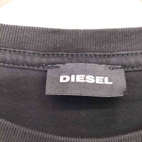 ディーゼル DIESEL ロゴプリントクルーネックTシャツ レディース JPN:S