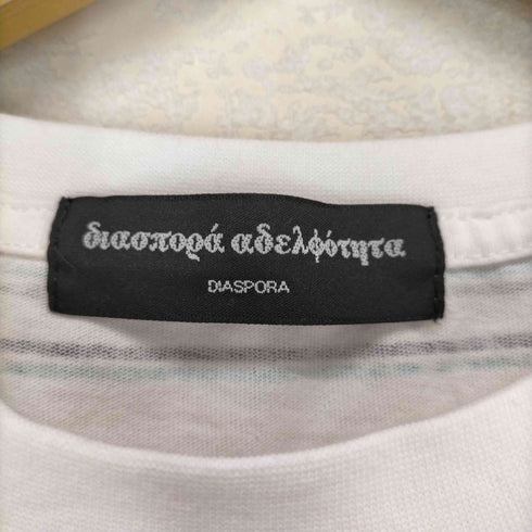 ディアスポラスケートボーズ Diaspora Skateboards 24SS Printed Stripe S/S Top メンズ JPN:L